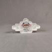 Front view of 15 Square Inch Elite Series LaserCut™ Acrylic Award with custom shape of Texas Roadhouse logo.
