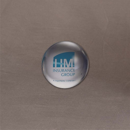 Picture of Sphere Shaped Lucite® Embedment - Medium